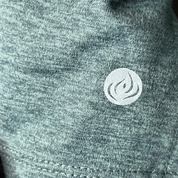 APANA Men’s Grey Cowl Neck Drawstring Athletic Long Sleeve Pullover Sweater Med - Picture 4 of 8